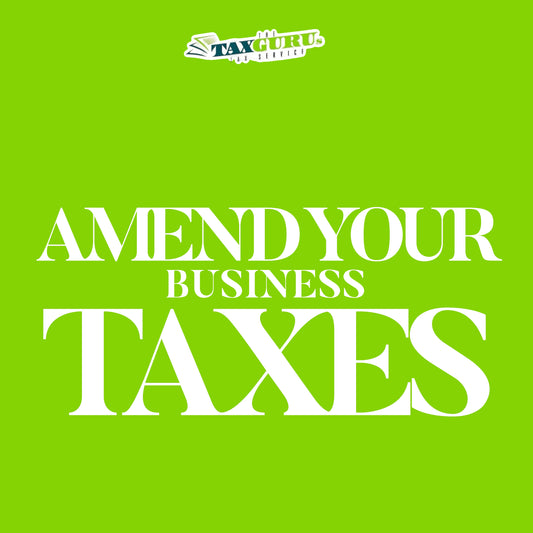 Tax Amendment Business Course